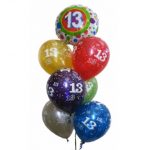 13th Birthday Balloon Bouquet