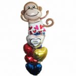 Fun Monkey Balloon Bouquet