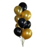 Organic Helium Latex Balloon Arrangement